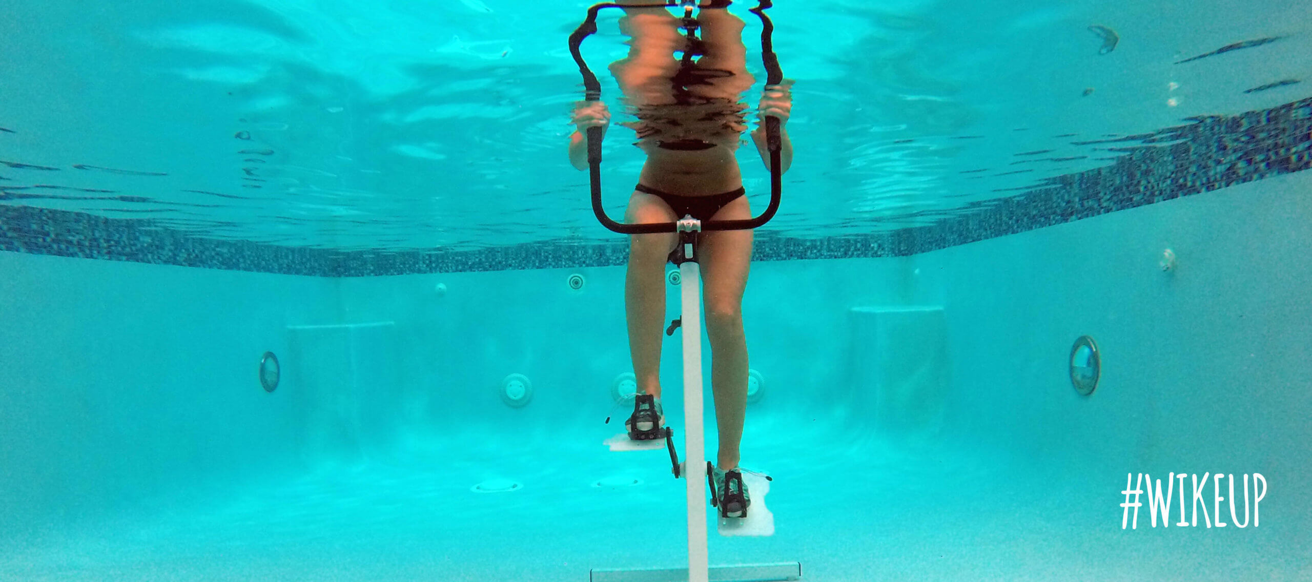 Wike-Up! aquabikes are perfect for low-impact workouts.